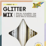 Glitterpoeders mix van 14 gram, gekleurd geassorteerd