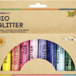 Biologisch regenboogkleurenmix glinsterstrooipoeder