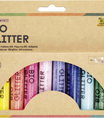 Biologisch regenboogkleurenmix glinsterstrooipoeder