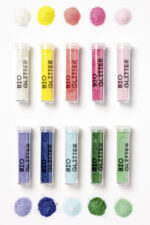 Biologisch regenboogkleurenmix glinsterstrooipoeder