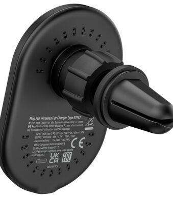 VARTA oplader Mag Pro Wireless Car Charger, zwart