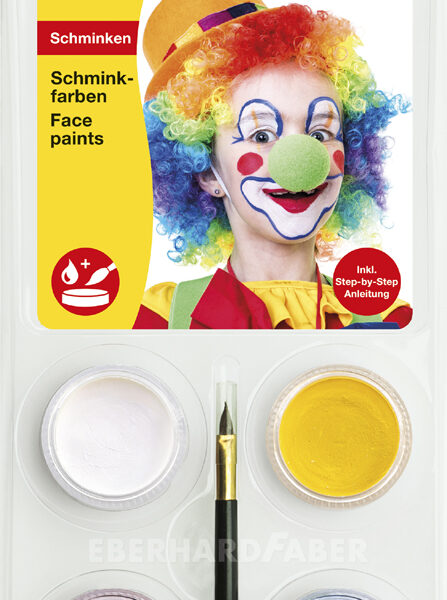 EBERHARD FABER sminkset Clown