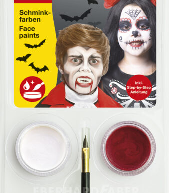 EBERHARD FABER sminkset Halloween Dracula-doodshoofd