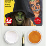 EBERHARD FABER sminkset Halloween Pompoen/heks