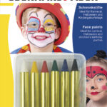 EBERHARD FABER sminkstiften, kort, 6 kleuren