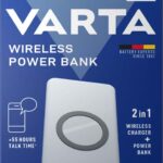 VARTA Draadloze Powerbank, 10.000 mAh, wit