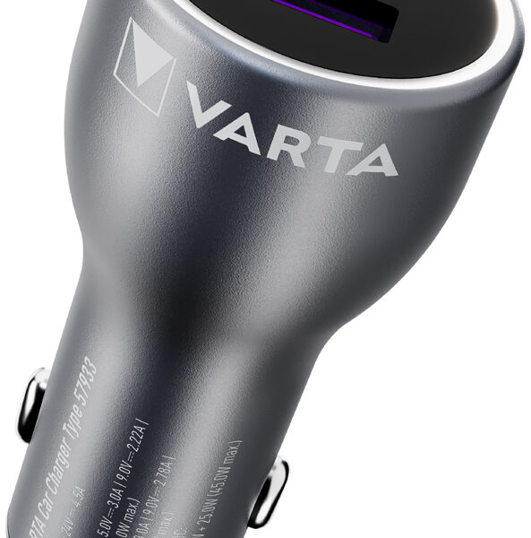 VARTA autolader 'Car Charger', 1x USB-A / 1x USB-C