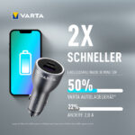 VARTA autolader 'Car Charger', 1x USB-A / 1x USB-C
