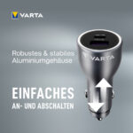 VARTA autolader 'Car Charger', 1x USB-A / 1x USB-C