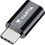 VARTA Charge & Sync adapter - Micro USB op USB 3.1 type C