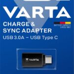 VARTA adapter - USB 3.0 op USB 3.1 type C