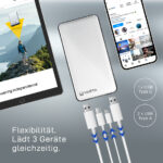 VARTA Powerbank 'Energie', 5.000 mAh, wit