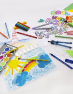 EBERHARD FAB stuks penselen met synthetisch haar WINNER, 4-delig, rond en plat