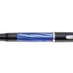 Pelikan vulpen M 205, blauw gemarmerd, extra fijn