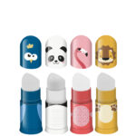 FABER-CASTELL vlakgum en puntenslijper combinatie Faces, in display