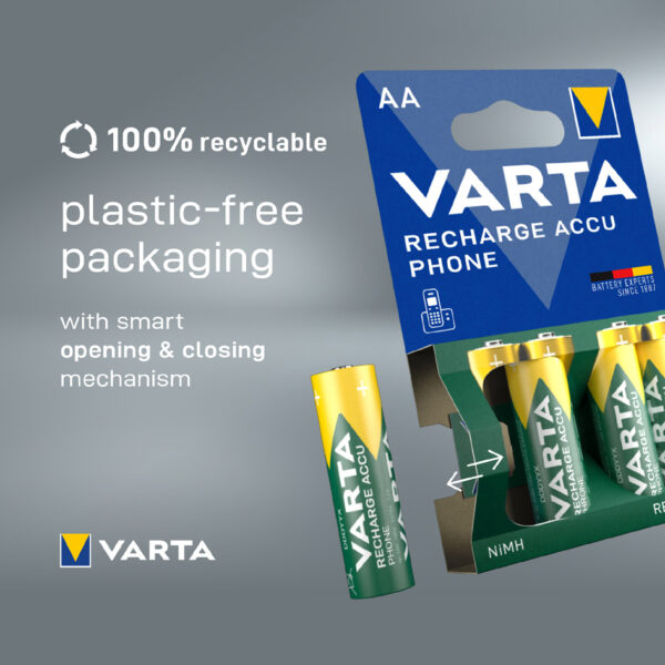 VARTA oplaadbare telefoon-batterij ´RECHARGE ACCU Phone´, Micro (AAA)
