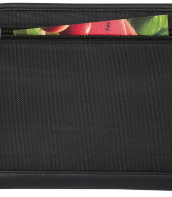 WEDO conferentiemap Elegance, A5, kunstleer/nylon, zwart