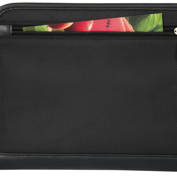 WEDO conferentiemap Elegance, A5, kunstleer/nylon, zwart