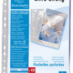 Productmapje Extra Stevig, Formaat A4, Transparant Kunststof