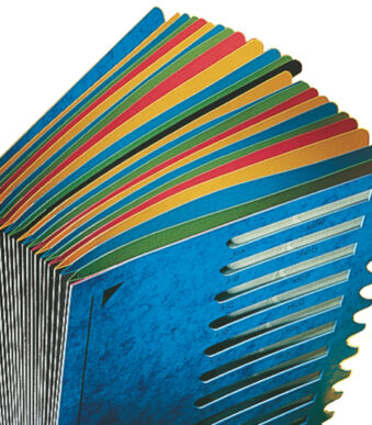 LEITZ pultordner/sorteerordner Deskorganizer Color, A4, 1-24/A-Z, blauw