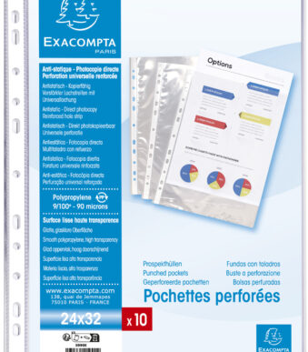 EXACOMPTA Showtas A4+, PP, glashelder