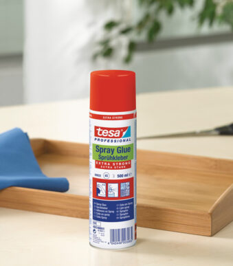 Tesa spuitlijm extra sterk, 500 ml, kleur: wit