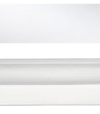 LEITZ volzichtruiter, kunststof, (B)55 mm, transparant