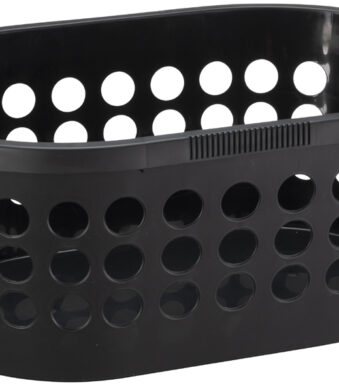 plast team wasmand SPRINGFIELD, 30 liter, zwart