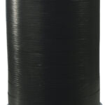 Clairefontaine geschenklint op spoel, mat, zwart