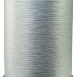 Clairefontaine geschenklint op spoel, mat, zilver