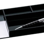 WEDO pennenbakje ´acryl exclusive´, 5 vakken, glashelder/