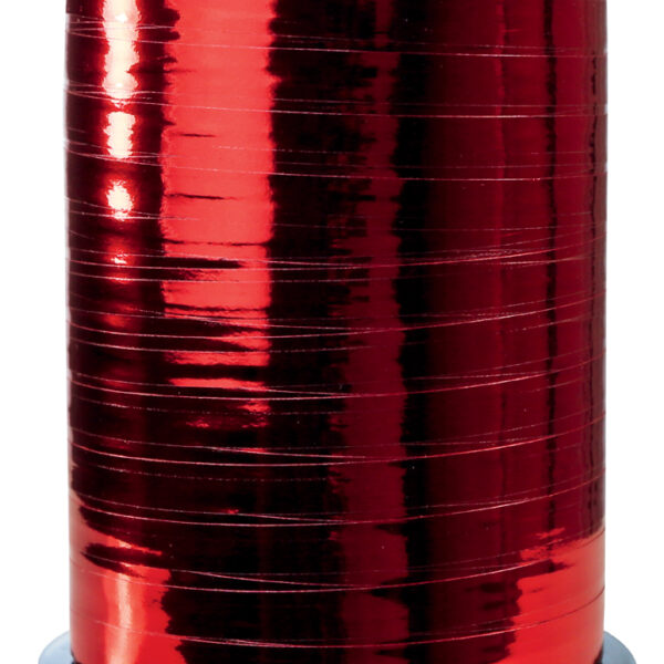 Clairefontaine geschenklint op spoel, metallic, rood