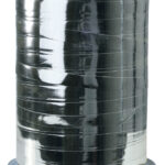 Clairefontaine geschenklint op spoel, metallic, zilver