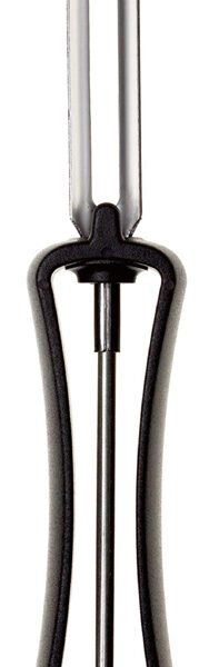 GastroMax dunschiller, beweeglijk mesje, zwart/roestvrij staal