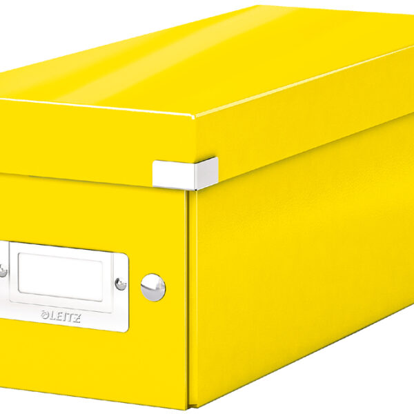 LEITZ CD-opbergbox Click & Store WOW, geel