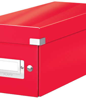 LEITZ CD-opbergbox Click en Store WOW, rood