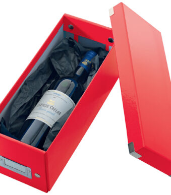 LEITZ CD-opbergbox Click en Store WOW, rood