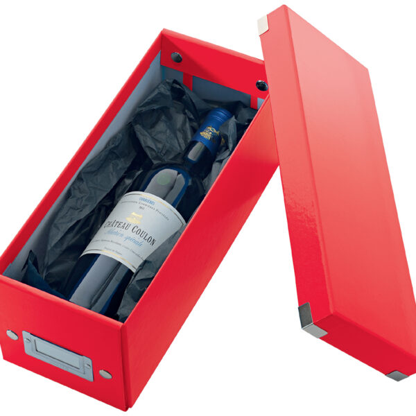 LEITZ CD-opbergbox Click en Store WOW, rood
