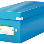 LEITZ CD-opbergdoos Click & Store WOW, blauw