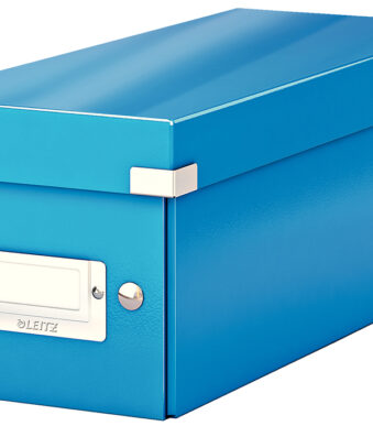 LEITZ CD-opbergdoos Click & Store WOW, blauw