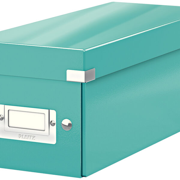 LEITZ CD-opbergbox Click & Store WOW, ijsblauw