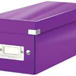 LEITZ CD-opbergbox Click & Store WOW, violet