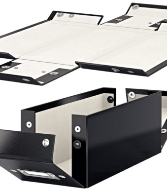 LEITZ CD-opbergdoos Click & Store WOW, zwart