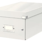 LEITZ DVD-opbergdoos Click & Store WOW, wit