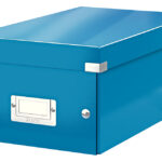 LEITZ DVD-opbergbox Click & Store WOW, blauw