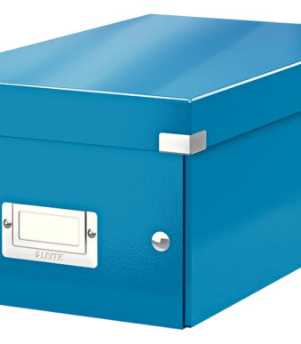 LEITZ DVD-opbergbox Click & Store WOW, blauw