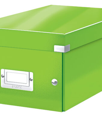 LEITZ DVD-opbergdoos Click & Store WOW, groen