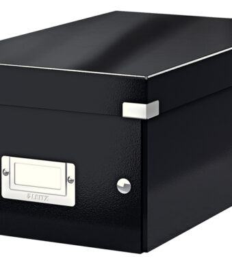 LEITZ DVD-opbergdoos Click & Store WOW, zwart