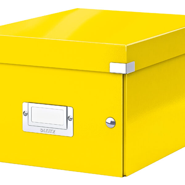 LEITZ opbergbox Click & Store WOW, DIN A5, geel