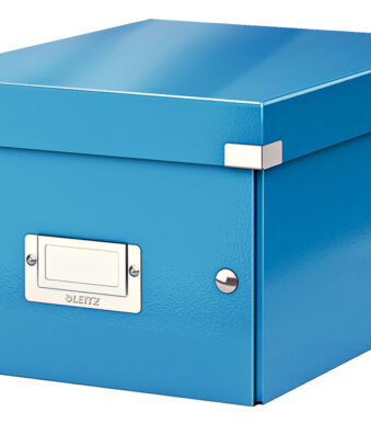 LEITZ opbergbox Click & Store WOW, DIN A5, blauw